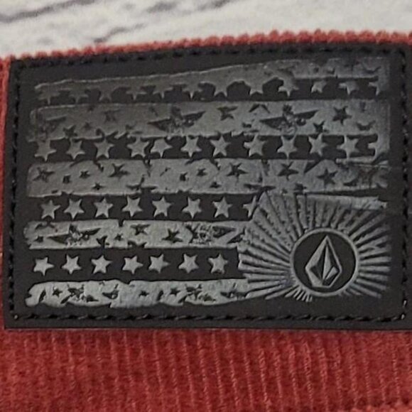 Volcom Burgundy corduroy Stoned Bootleg 27 #corduroy #corduroylove - Picture 5 of 7